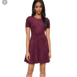 BCBGMAXAZRIA Darra Feaux Suede Dress Size 2